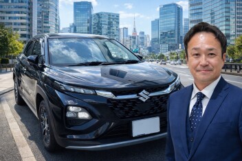 社員の車をご紹介 ～所長のフロンクス～