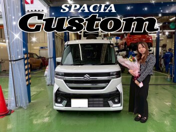 スペーシアカスタムご納車
