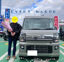 エブリイワゴン納車しました★