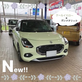 新型スイフト納車！！