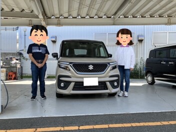 Y様　ソリオバンディットご納車おめでとうございます！