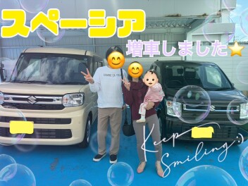 大人気スペーシア納車☆彡
