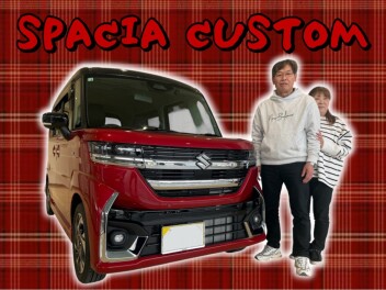 ★　赤黒のスペーシアカスタム　★