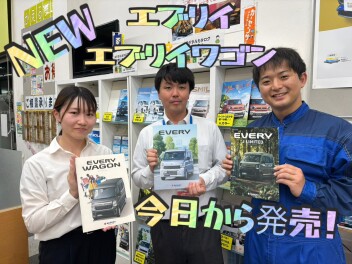 NEWエブリイ登場！！週末は館林松原店へ！！