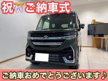 スペーシアカスタムご納車です♪