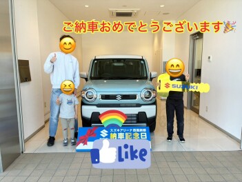 大人気！！ハスラーのご納車です！！