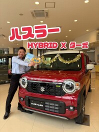 NEWハスラーの展示車がやってきました！