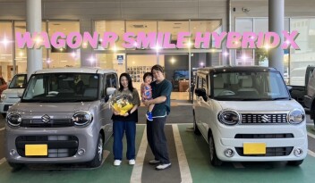 ワゴンRスマイルご納車です！