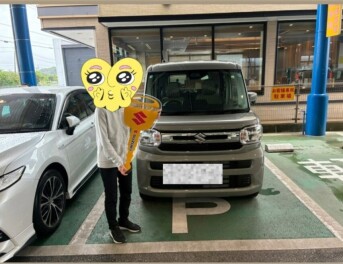 スペーシア納車いたしました！