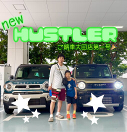 Ｔ様ハスラー第一号納車☆