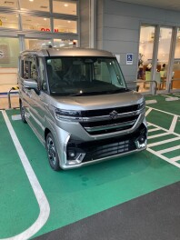 I様にスペーシアカスタムをご納車いたしました！