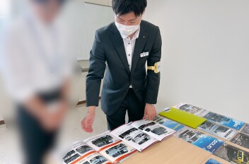2028年度営業職採用向け仕事体験（インターンシップ）　＜クルマの商談体験＞　スタート！