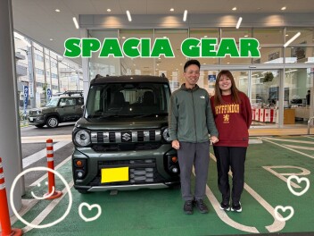 スペーシアギアご納車！！