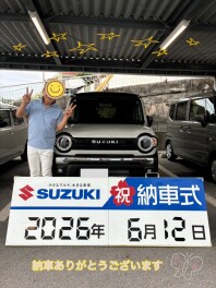ハスラー納車しました☆！