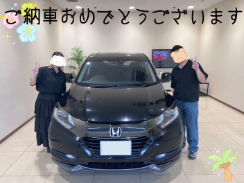 御納車おめでとうございます　★ホンダ　ヴェゼル☆
