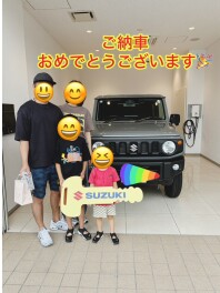 大人気！！ジムニーのご納車です！！
