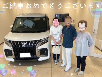 ご納車おめでとうございます　★ソリオバンディット☆