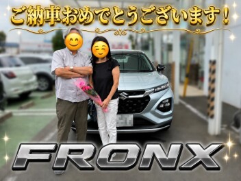 M.K.様☆スタイリッシュで快適！話題の「フロンクス」ご納車いたしました！