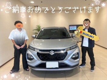 ご納車誠におめでとうございます★フロンクス★