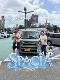 I様　スペーシア　納車