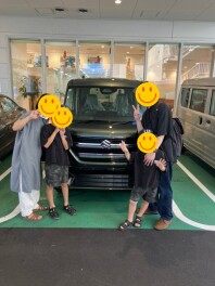 S様にスペーシアカスタムをご納車いたしました！