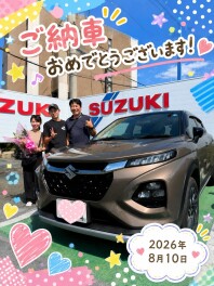 フロンクス納車させていただきました。