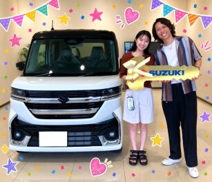 ご納車おめでとうございます★【スペーシアカスタム】