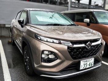 フロンクスって乗り心地良くて最高！！！