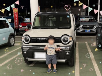 ★営業スタッフの納車★【ハスラー タフワイルド】