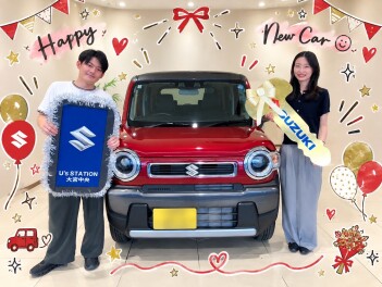 ご納車おめでとうございます【ハスラー】