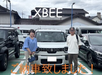 クロスビーご納車しました！