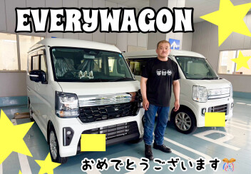 Ｙ様エブリイワゴン納車☆