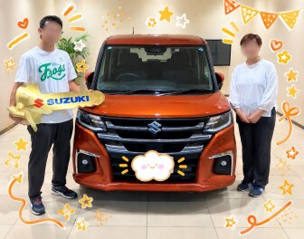 ご納車おめでとうございます【ソリオ】