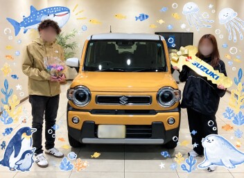ご納車おめでとうございます【ハスラー】