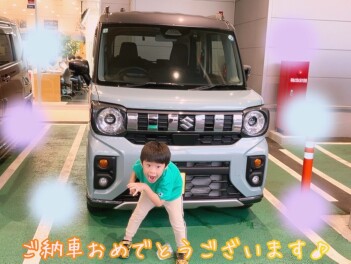 スペーシアギア納車しました！