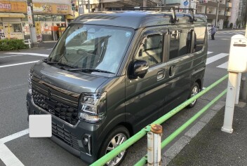 エブリイワゴン　ご納車おめでとうございます