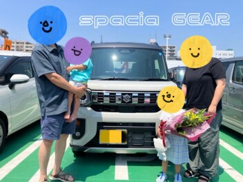 スペーシアギア納車式★