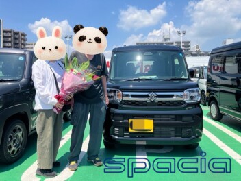 スペーシア納車しました♪