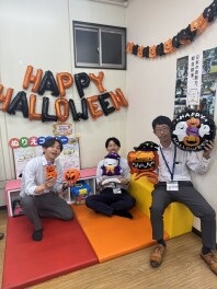 店内をハロウィン仕様にしました！