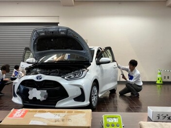 京都府中古自動車査定士技能コンテストに出場！