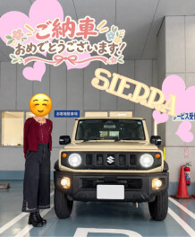 Ｆ様シエラご納車でした☆