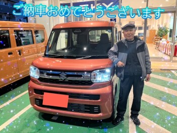 スペーシア納車しました