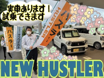 NEWハスラー、試乗できる！！！