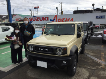 ＊S様 ジムニーシエラご納車＊