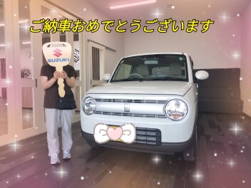 ご納車おめでとうございます!(^^)!