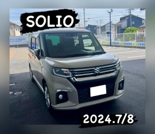 ソリオ　ご納車です！！