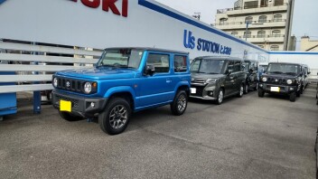 ソリオ、ジムニー、スペーシア　只今準備中です