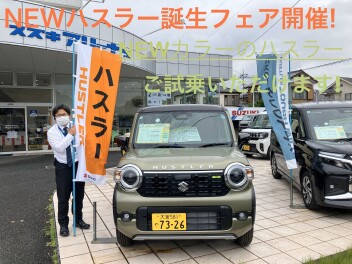 NEWハスラー誕生フェアを開催いたします！