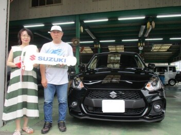 神戸市M様スイフトスポーツ納車式！