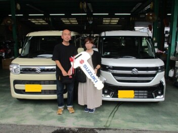 明石市H様スペーシアカスタム納車式！